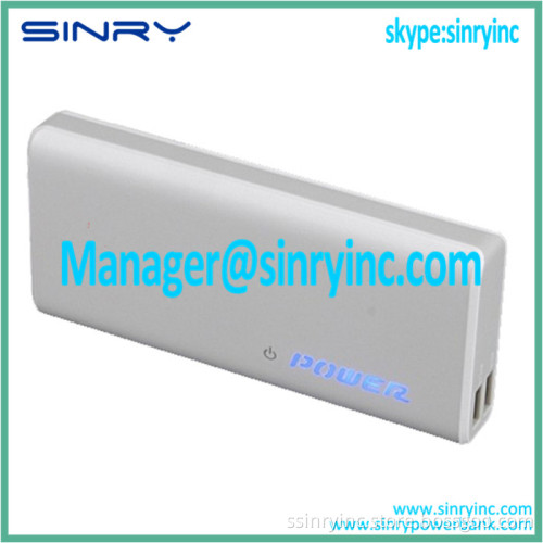 Latest 13000mAh White Power Bank Battery for Cell Phone PB50